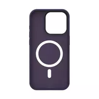 iphone 14 nugarele - Connect Apple iPhone 14 Pro Max hibridinis dėklas su magnetiniu PC+TPU Tamsiai violetinis (Deep Purple) - 2 nuotrauka
