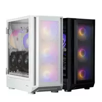 korpuso ventiliatoriai rgb - Kompiuterio korpusas Zalman i6, balta - 2 nuotrauka