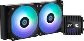 procesoriaus cpu ausintuvas - Zalman ALPHA2 A24 Black 240 mm CPU Liquid Cooler - 3 nuotrauka
