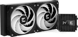 procesoriaus cpu ausintuvas - Zalman ALPHA2 A24 Black 240 mm CPU Liquid Cooler - 5 nuotrauka