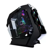 pc case atx mid tower case - Kompiuterio korpusas Zalman Z-Machine 500, juoda - 4 nuotrauka