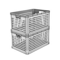 keeeper 64l - Daiktadėžė Keeeper 1088513000000, 64 l, pilka, 600 x 400 x 320 mm - 2 nuotrauka