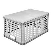 keeeper 64l - Daiktadėžė Keeeper 1088513000000, 64 l, pilka, 600 x 400 x 320 mm - 3 nuotrauka