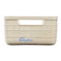 daiktadeze curver - Daiktadėžė Curver Jute, 5 l, kreminė (Cream), 27 x 20 x 11 cm - 3 nuotrauka