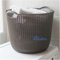 curver skalbiniu deze - Skalbinių krepšys Curver 226388, 30 l, balta - 2 nuotrauka