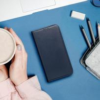 atverciami telefono deklai - SMART MAGNETO Book Case for OPPO RENO A5 PRO 5G Tamsiai Mėlynas (Navy) - 8 nuotrauka