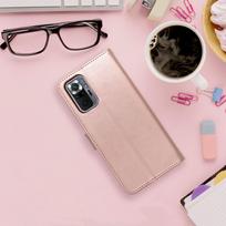 redmi note 14 pro plus 5g deklas - MEZZO knygų dėklas XIAOMI Redmi Note 14 PRO 5G / 14 PRO PLUS 5G Mandala Rožinis Auksas (Mandala Rose Gold) - 5 nuotrauka