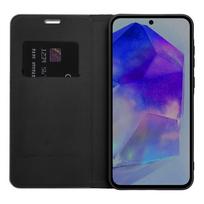 deklas huawei p30 lite telefonui - LUNA Book Carbon dėklas HUAWEI P30 Lite Juodas (Black) - 5 nuotrauka