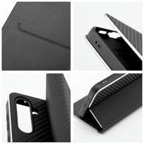deklas huawei p30 lite telefonui - LUNA Book Carbon dėklas HUAWEI P30 Lite Juodas (Black) - 7 nuotrauka