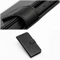 atverciami telefono deklai - MEZZO knygos dėklas iPhone 16e (SE 4 2025) Juodas (Black) - 6 nuotrauka