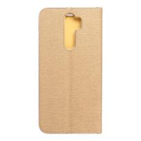 redmi note 8 pro deklas - LUNA Book Gold dėklas Xiaomi Redmi Note 8 Pro - Auksinis (Gold) - 6 nuotrauka