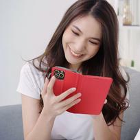 telefonu deklai xiaomi redmi 12 - OEM "Smart Case Book Xiaomi Redmi Note 12 4G" Red - 6 nuotrauka
