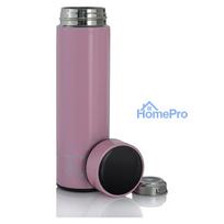smart gertuves - Termopuodelis Extralink Smart Travel Mug, 0.5 l, rožinė sp. - 2 nuotrauka