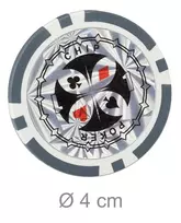 kojos - EXTRALINK Pokerio rinkinys PREMIUM 300 žetonų, 2 talės, kojos dėžėje - 4 nuotrauka