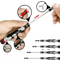 precision screwdriver - Extralink Precizinių atsuktuvų rinkinys 118W1-1309, 118 vnt. - 2 nuotrauka