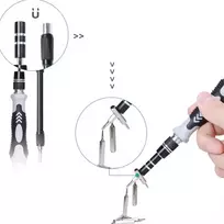 precision screwdriver - Extralink Precizinių atsuktuvų rinkinys 118W1-1309, 118 vnt. - 3 nuotrauka