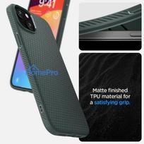 spigen iphone 15 - Spigen "Liquid Air iPhone 15" Abyss Green - 10 nuotrauka