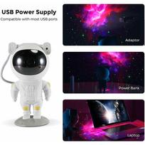 astronaut led - Astronautas LED projektorius 3D, baltas (White) - 3 nuotrauka