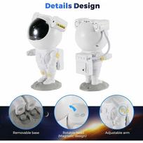 astronaut led - Astronautas LED projektorius 3D, baltas (White) - 5 nuotrauka