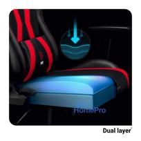 gaming chair - Diablo Chairs X-Horn 2.0 King Size Juodas/Raudonas (Black/Red) - 4 nuotrauka
