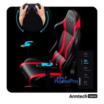 gaming chair - Diablo Chairs X-Horn 2.0 King Size Juodas/Raudonas (Black/Red) - 6 nuotrauka