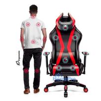 gaming chair - Diablo Chairs X-Horn 2.0 King Size Juodas/Raudonas (Black/Red) - 7 nuotrauka