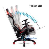 gaming chair - Diablo Chairs X-Horn 2.0 King Size Juodas/Raudonas (Black/Red) - 9 nuotrauka