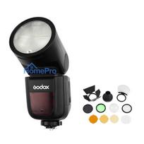 compact flash - Godox blykstė V1 Round flash head (Canon) - 4 nuotrauka