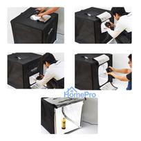60x60 led - Godox Portable Triple Light LED Ministudio L60x60x60cm - 4 nuotrauka