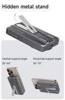 magsafe baterija - Dudao K29, 10000mAh, 20W, MagSafe, pilkas - 3 nuotrauka