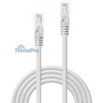 kabelis utp cat6e 50m - Lindy Cat.6 U/UTP Network Cable 0.5m White - 3 nuotrauka