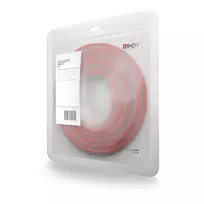 pvc tinklai - Lindy Cat.6 U/UTP PVC Network Cable 1m Red - 3 nuotrauka