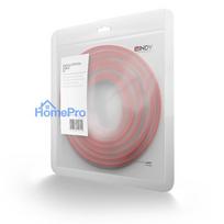 tinklo kabeliai utp cat 6 - Lindy Cat.6 U/UTP Network Cable 3m Red - 2 nuotrauka