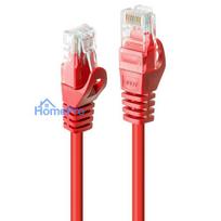 tinklo kabeliai utp cat 6 - Lindy Cat.6 U/UTP Network Cable 3m Red - 3 nuotrauka