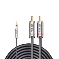 3.5mm to 3.5mm - LINDY CABLE AUDIO 3.5MM TO PHONO 3M/35335 - 2 nuotrauka
