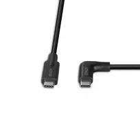 usb type c laidas 2 m - LINDY 32017 USB 3.2 Type-C Laidas 0.5m 90° Kampas Juodas (Black) - 3 nuotrauka