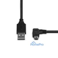 usb laidas 90 - Lindy USB 2.0 Type A į Mini-B 2m 90 laipsnių Juodas (Black) - 2 nuotrauka