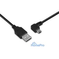 usb laidas 90 - Lindy USB 2.0 Type A į Mini-B 2m 90 laipsnių Juodas (Black) - 4 nuotrauka