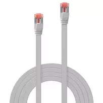 lindy cat6a - Lindy Cat.6 U/FTP Flat Network Cable 1m Grey - 2 nuotrauka