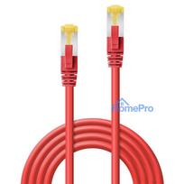 cat7 kabelis - Lindy Patchkabel Cat6A S/FTP LSOH Cat7 Rohkabel raudona 30m - 3 nuotrauka