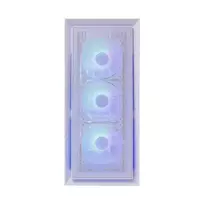 kompiuterio ventiliatoriai rgb - Kompiuterio korpusas White Shark Warhead-3, balta - 5 nuotrauka