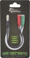 garso adapteriai 3,5 mm - White Shark WS-354P-2X35 F. 3PIN - 3,5MM M. 4PIN 0,2M - 2 nuotrauka