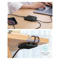 usb 2.4 a - Anker 543 Powerport Atom III, vidinis, juodas - 4 nuotrauka