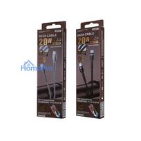 5a 100w usb c laidas - Remax RC-171 Silver - 2 nuotrauka