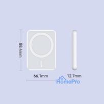power bank wireless - Remax RPP-509, 5000mAh, 20W, Magnetic Wireless Charging, juodas (black) - 2 nuotrauka