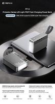 power bank 60000mah - Remax FP-5, 60000mAh, 27W, pilkas (grey) - 2 nuotrauka