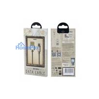 magnetinis usb - Remax Gravity Magnetic USB To Apple Lightning Cable With LED Light 1m Black - 4 nuotrauka
