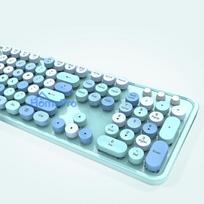wireless keyboard mouse combo - Mofii Wireless Keyboard and Mouse Combo Sweet Blue - 7 nuotrauka