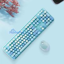 wireless keyboard mouse combo - Mofii Wireless Keyboard and Mouse Combo Sweet Blue - 8 nuotrauka