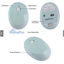 wireless keyboard mouse combo - Mofii Wireless Keyboard and Mouse Combo Sweet Blue - 9 nuotrauka